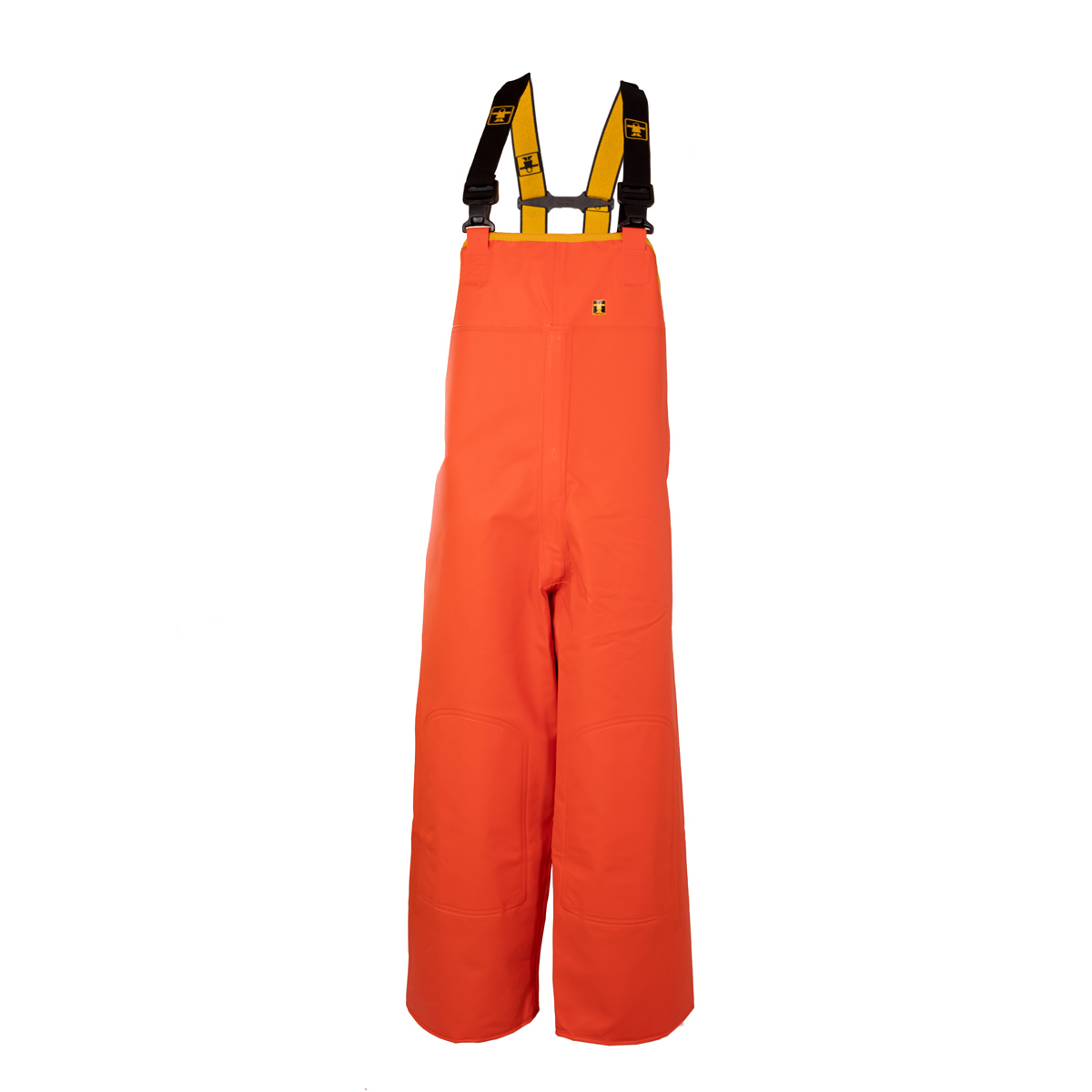 NorthSea Fischer-Latzhose fisher bib trousers Ölzeug Gummi orange 